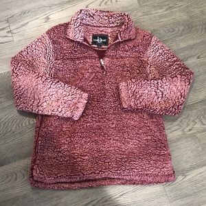 Sherpa pullover; worn a handful of times